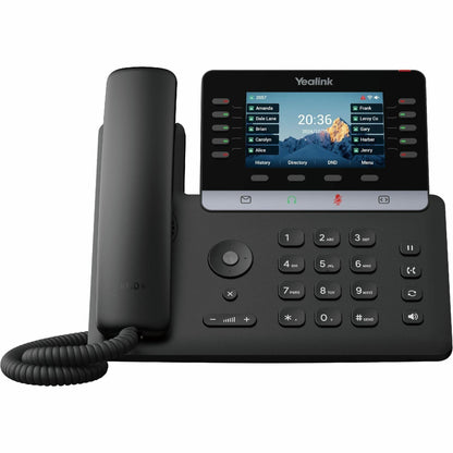 Main Image for Yealink T74U IP Phone - Corded - Corded - 10 Multiple Conferencing - Wall Mountable, Stand Mountable - Black