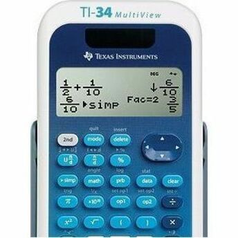 Alternate-Image5 Image for Texas Instruments TI-34 MultiView Scientific Calculator