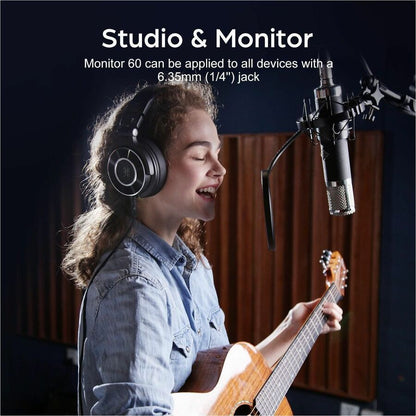 Alternate-Image6 Image for OneOdio Monitor 60 Professional Monitor Wired Headphones | Hi-Res Audio