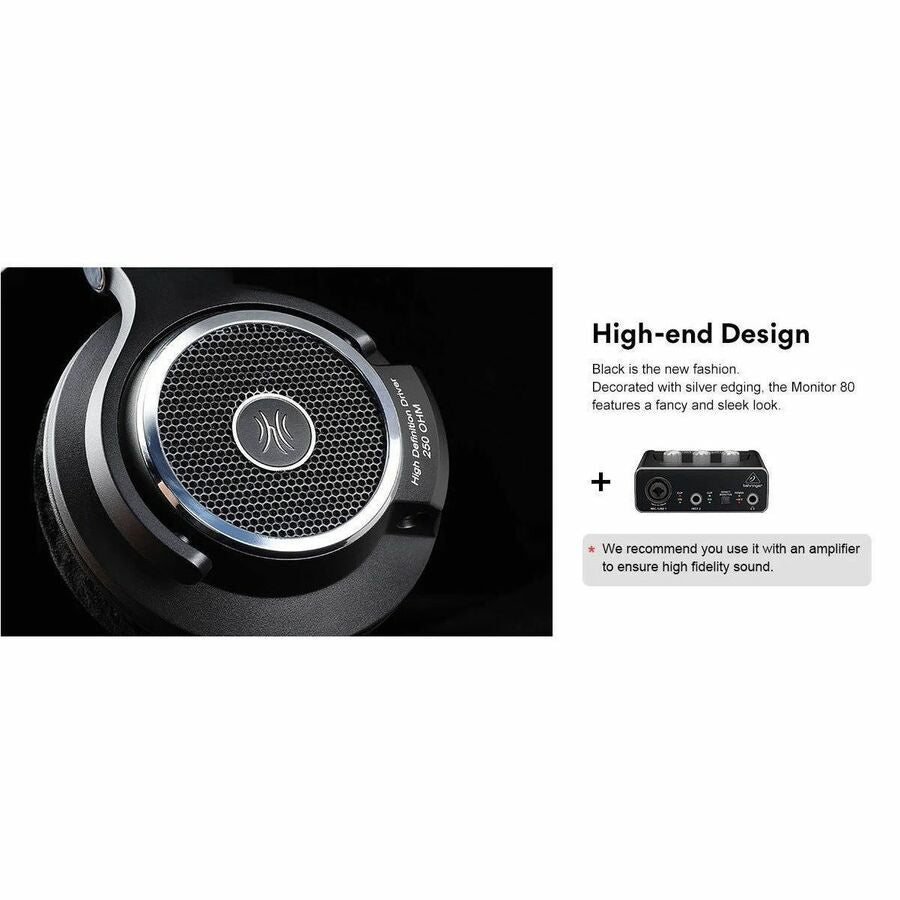 Alternate-Image10 Image for OneOdio Monitor 80 Professional Monitor Wired Headphones