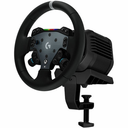 Main Image for Logitech G RS50 System, 3-Piece Sim Racing Steering Wheel Setup - RS50 Wheel base with 8 Nm Direct Drive, RS Wheel Hub with 13 Buttons and RS Round Wheel 11-inch - For Xbox/PC
