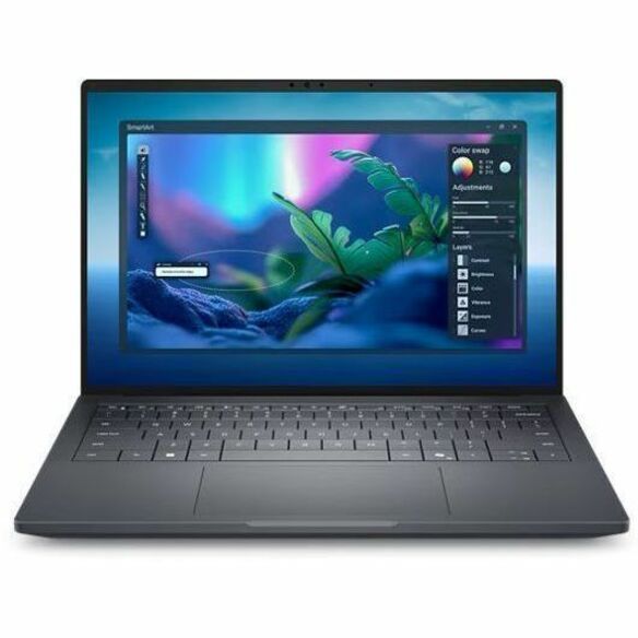Front Image for Dell Pro Max Premium MA14250 14" Mobile Workstation - Full HD Plus - 60 Hz - Intel Core Ultra 9 285H - vPro Technology - 32 GB - 1 TB SSD - English (US) Keyboard - Magnetite