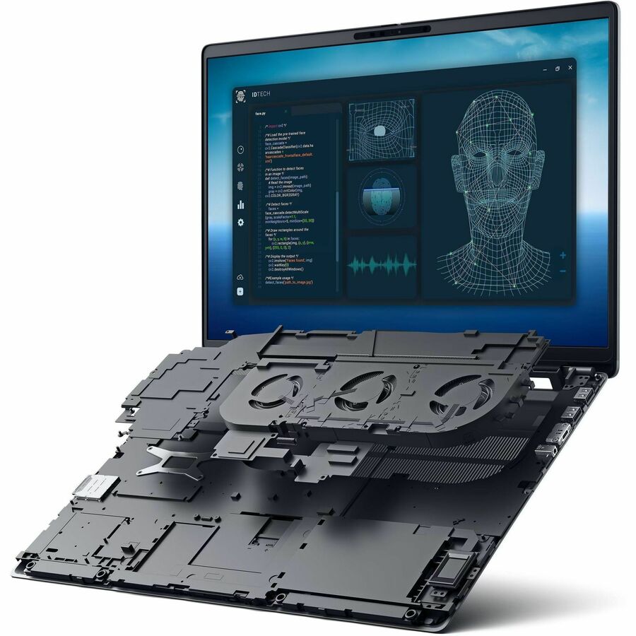 Alternate-Image5 Image for Dell Pro Max Plus MB18250 18" Mobile Workstation - QHD+ - 120 Hz - Intel Core Ultra 9 285HX - vPro Technology - Intel Evo Platform - 32 GB - 1 TB SSD - English (US) Keyboard - Magnetite