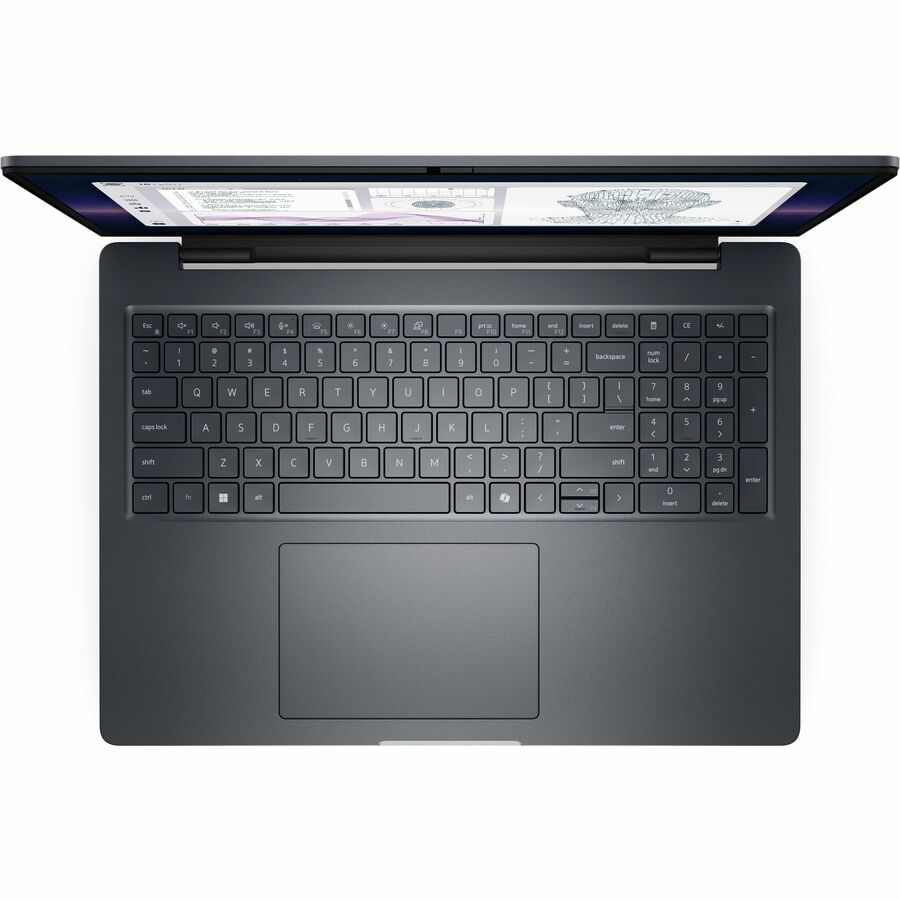 Alternate-Image3 Image for Dell Pro Max Plus MB16250 16" Mobile Workstation - Full HD Plus - 60 Hz - Intel Core Ultra 7 265HX - vPro Technology - Intel Evo Platform - 32 GB - 512 GB SSD - English (US) Keyboard - Magnetite
