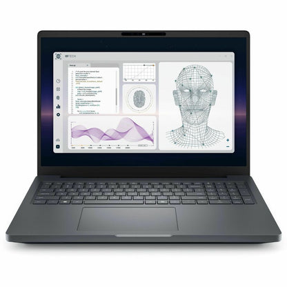 Front Image for Dell Pro Max Plus MB16250 16" Mobile Workstation - Full HD Plus - 60 Hz - Intel Core Ultra 7 265HX - vPro Technology - Intel Evo Platform - 32 GB - 512 GB SSD - English (US) Keyboard - Magnetite