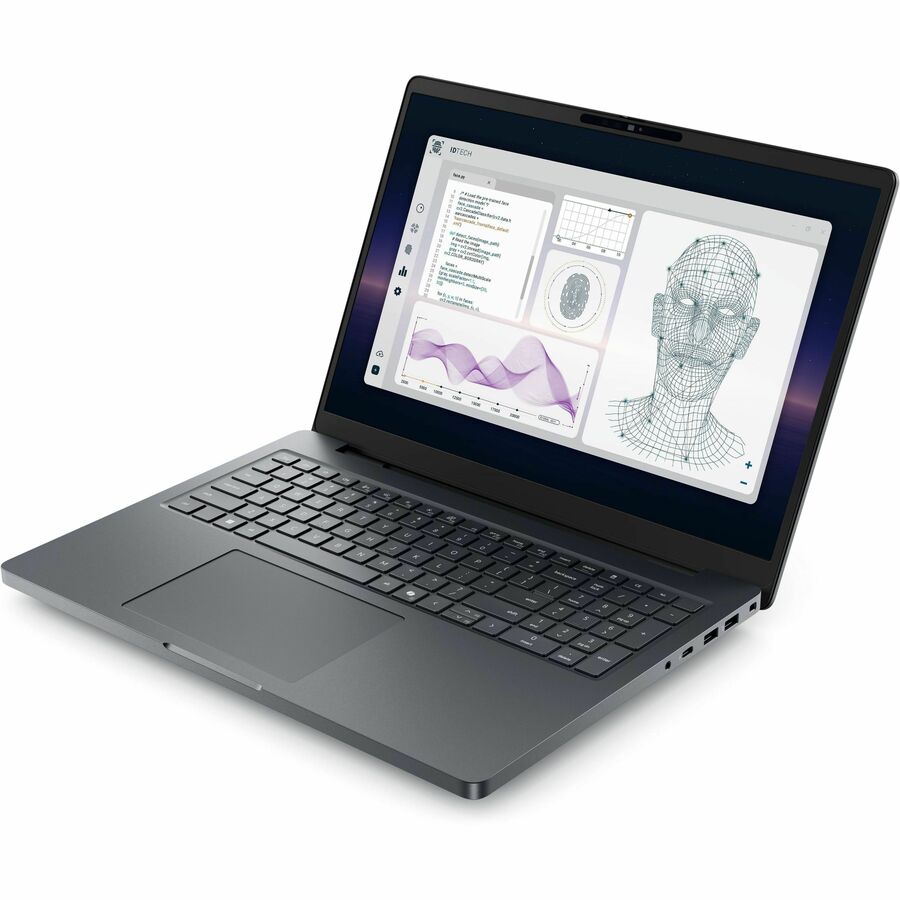 Left Image for Dell Pro Max Plus MB16250 16" Mobile Workstation - Full HD Plus - 60 Hz - Intel Core Ultra 7 265HX - vPro Technology - Intel Evo Platform - 32 GB - 512 GB SSD - English (US) Keyboard - Magnetite