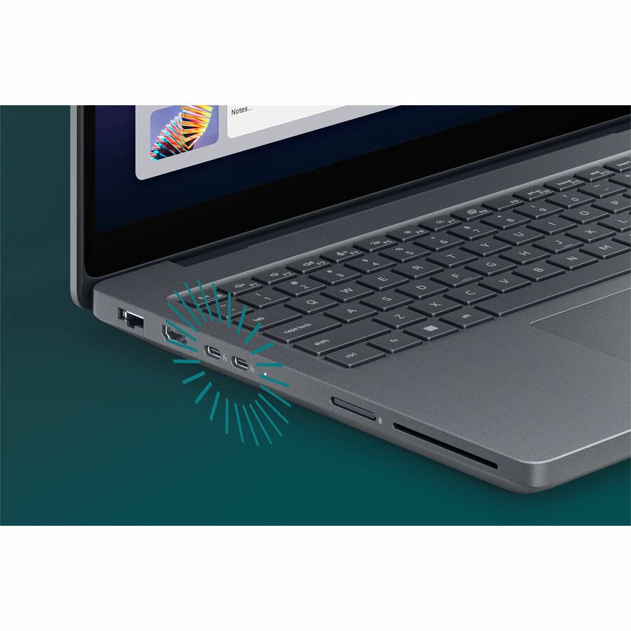 Alternate-Image5 Image for Dell Pro Max Plus MB16250 16" Mobile Workstation - Full HD Plus - 120 Hz - Intel Core Ultra 7 265HX - vPro Technology - Intel Evo Platform - 32 GB - 512 GB SSD - English (US) Keyboard - Magnetite