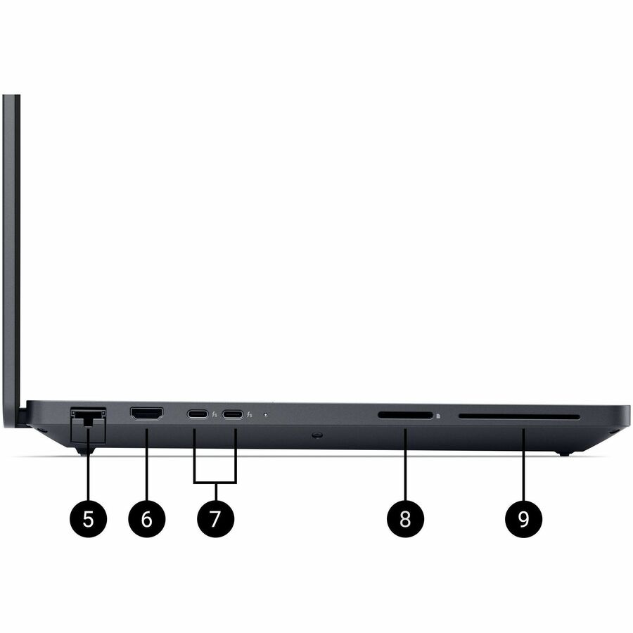 Alternate-Image9 Image for Dell Pro Max Plus MB18250 18" Mobile Workstation - QHD+ - 120 Hz - Intel Core Ultra 7 265HX - vPro Technology - 32 GB - 512 GB SSD - English (US) Keyboard - Magnetite