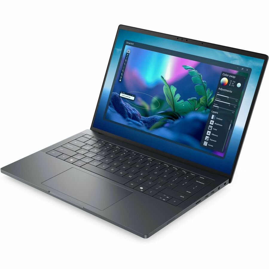 Left Image for Dell Pro Max Premium MA14250 14" Mobile Workstation - Full HD Plus - 60 Hz - Intel Core Ultra 7 265H - vPro Technology - 32 GB - 512 GB SSD - English (US) Keyboard - Magnetite