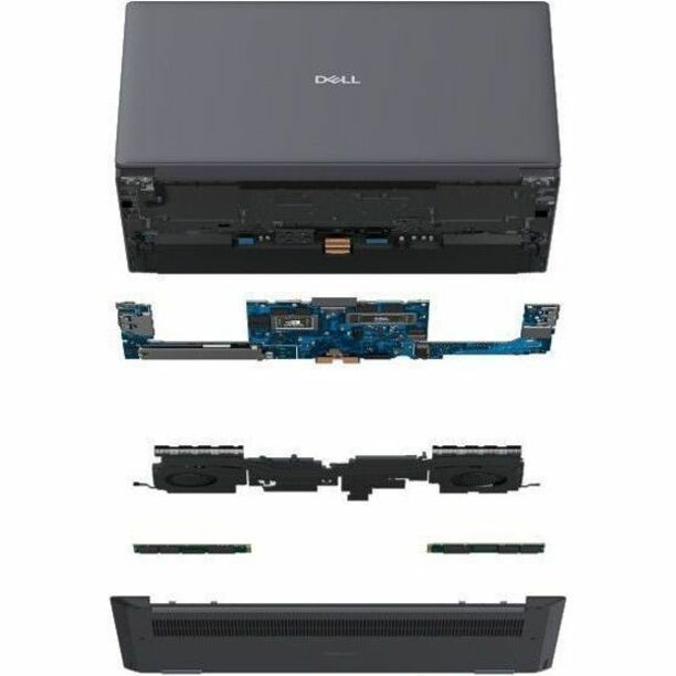 Alternate-Image1 Image for Dell Pro Max Premium MA14250 14" Mobile Workstation - Full HD Plus - 60 Hz - Intel Core Ultra 7 265H - vPro Technology - 32 GB - 512 GB SSD - English (US) Keyboard - Magnetite
