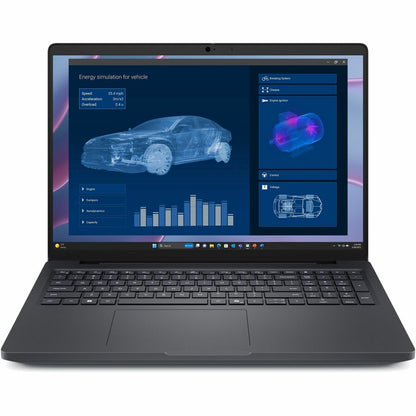 Front Image for Dell Pro Max MC16255 16" Copilot+ PC Mobile Workstation - Full HD Plus - AMD Ryzen AI 5 PRO 340 - 16 GB - 256 GB SSD - English (US) Keyboard - Magnetite