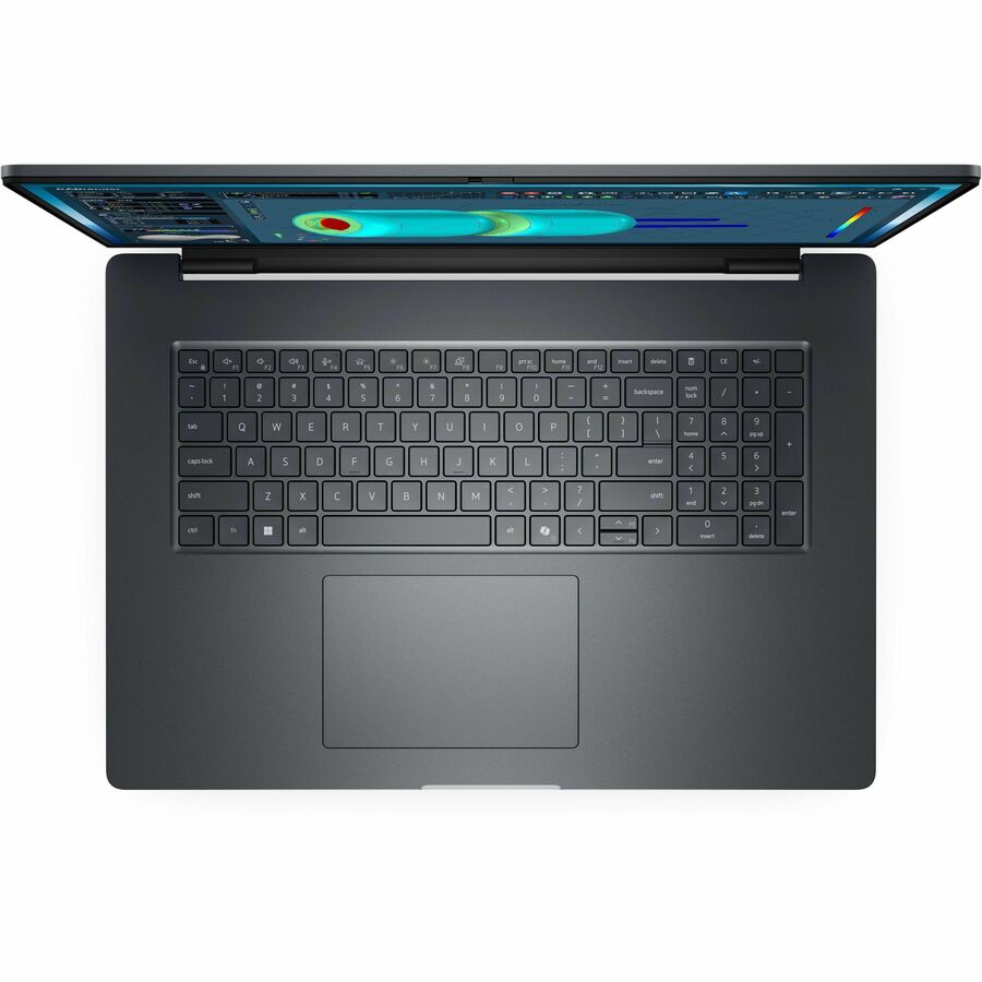Alternate-Image3 Image for Dell Pro Max Plus MB18250 18" Mobile Workstation - QHD+ - 120 Hz - Intel Core Ultra 7 265HX - vPro Technology - Intel Evo Platform - 32 GB - 512 GB SSD - English (US) Keyboard - Magnetite