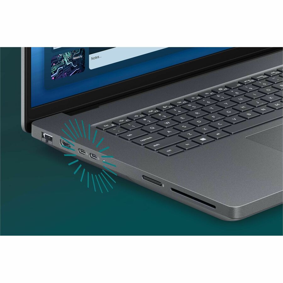 Alternate-Image9 Image for Dell Pro Max Plus MB18250 18" Mobile Workstation - QHD+ - 120 Hz - Intel Core Ultra 7 265HX - vPro Technology - Intel Evo Platform - 32 GB - 1 TB SSD - English (US) Keyboard - Magnetite