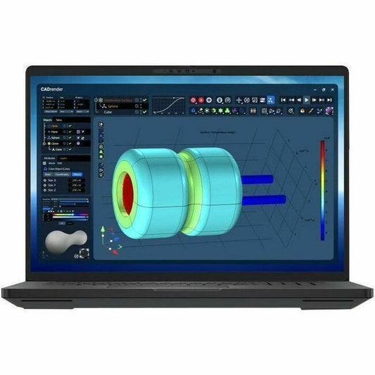 Main Image for Dell Pro Max Plus MB18250 18" Mobile Workstation - QHD+ - 120 Hz - Intel Core Ultra 7 265HX - vPro Technology - Intel Evo Platform - 32 GB - 1 TB SSD - English (US) Keyboard - Magnetite