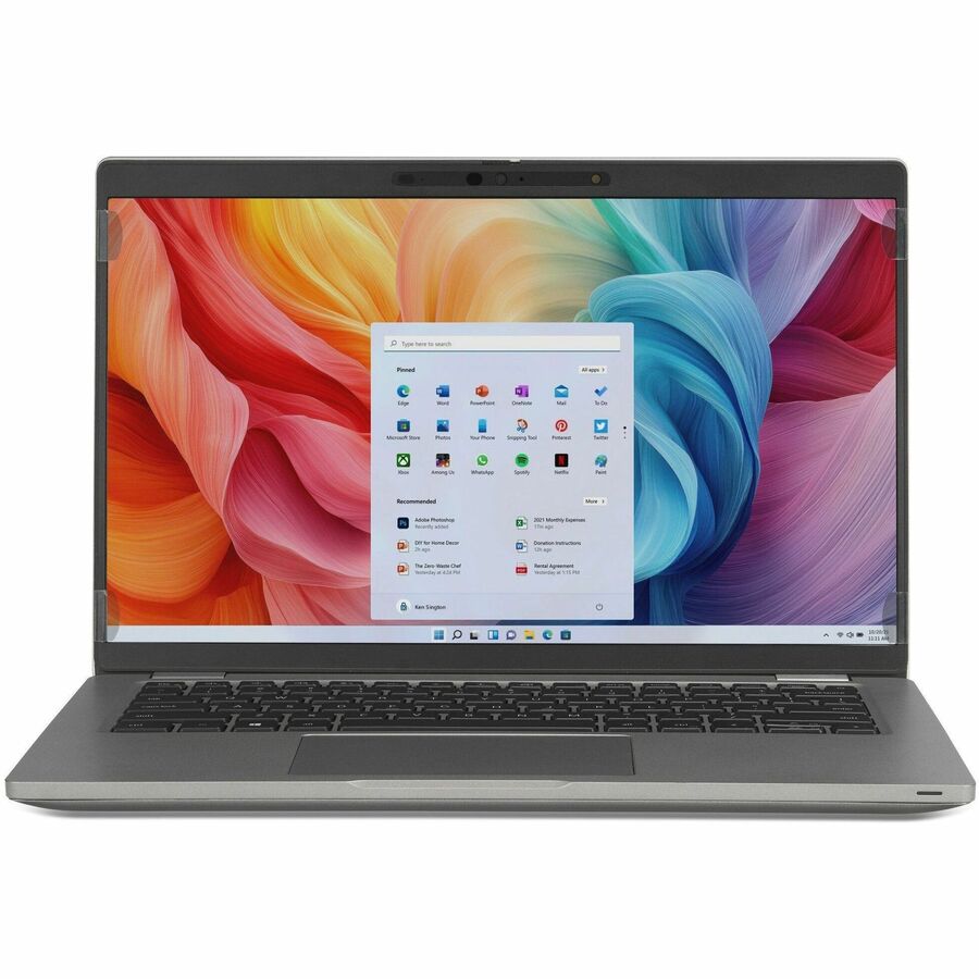 Front Image for Kensington High Clarity Privacy Screen Filter for Laptops 14.0" (16:10)