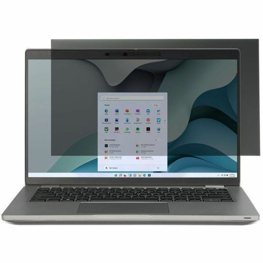 Front Image for Kensington EQ Privacy Screen Filter for Laptops 14.0" (16:10)