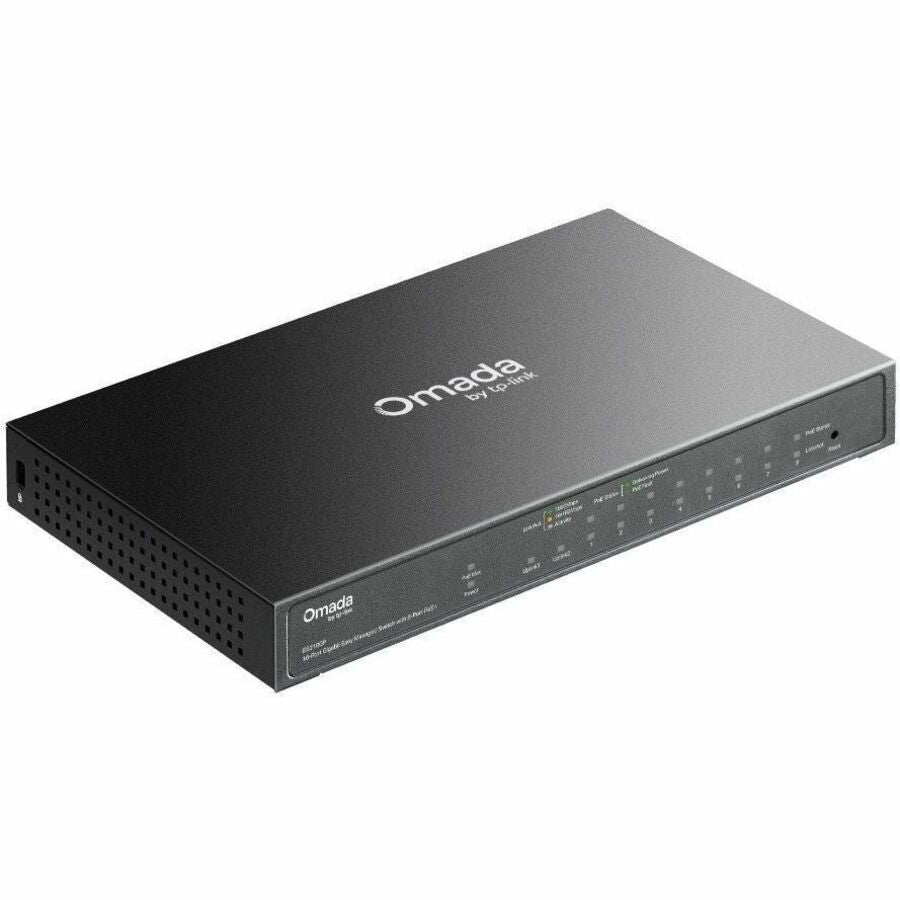 Main Image for Omada 10-Port Gigabit Easy Managed Switch with 8-Port PoE+