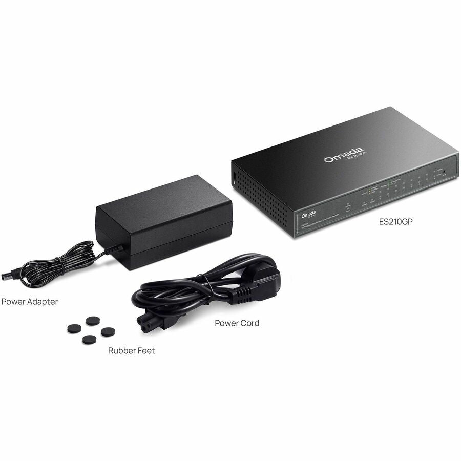 Alternate-Image5 Image for Omada 10-Port Gigabit Easy Managed Switch with 8-Port PoE+