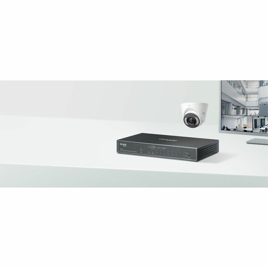 Alternate-Image6 Image for Omada 10-Port Gigabit Easy Managed Switch with 8-Port PoE+