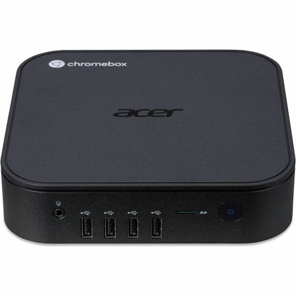 Front Image for Acer CXI6-C316G Chromebox - Intel Core 3 100U - 16 GB - 256 GB SSD - Mini PC - Black