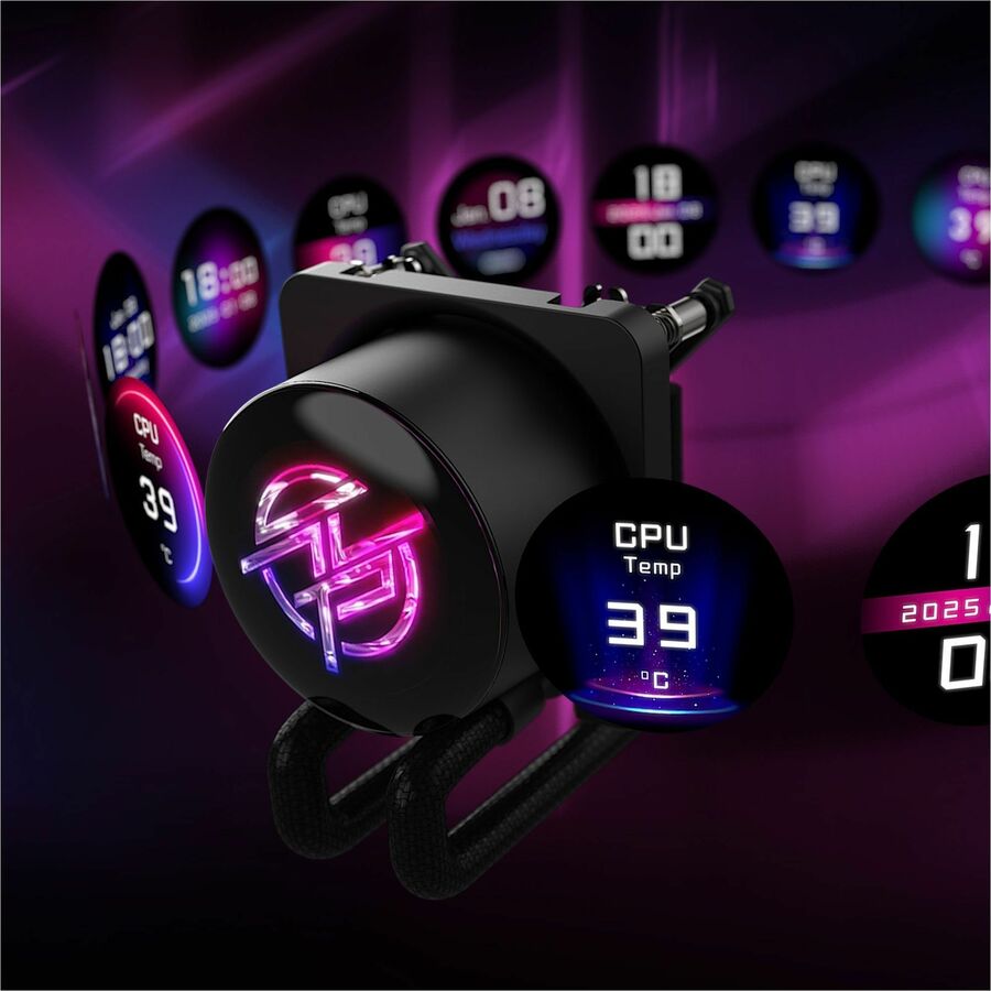 Alternate-Image7 Image for MSI MPG CORELIQUID Cooling Fan/Radiator/Pump