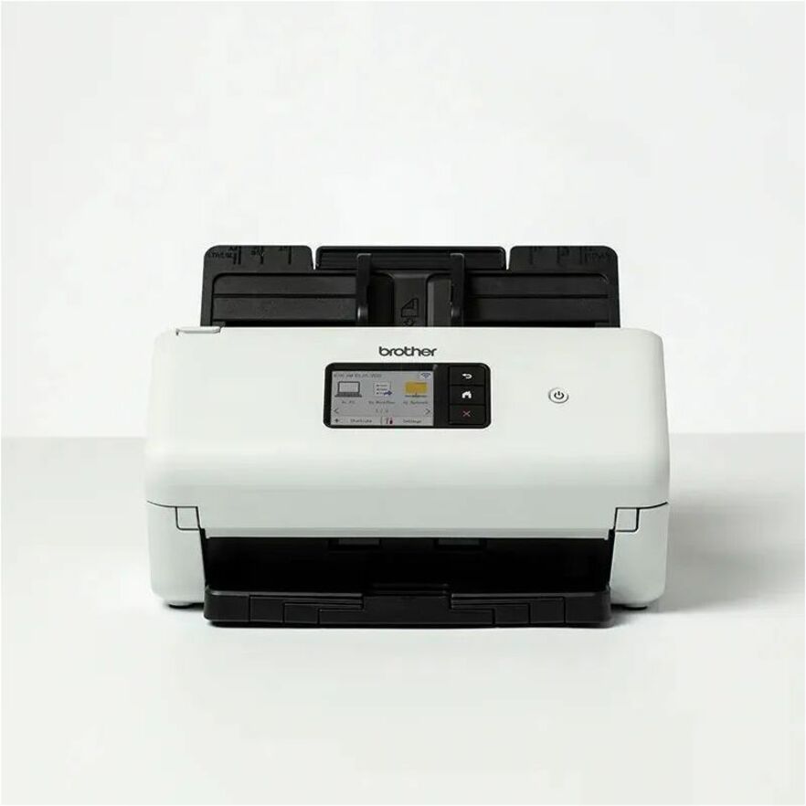 Alternate-Image2 Image for Brother ADS-3350W Sheetfed Scanner - 600 x 600 dpi Optical - White, Black