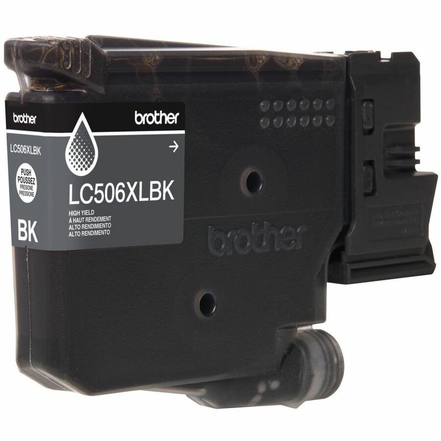 Alternate-Image2 Image for Brother Genuine LC506XLBK High Yield Black Ink Cartridge