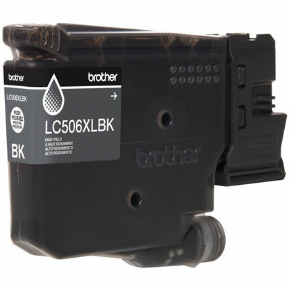 Alternate-Image2 Image for Brother Genuine LC506XLBK High Yield Black Ink Cartridge