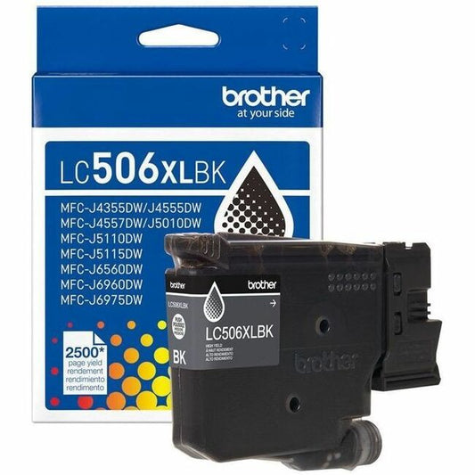 Main Image for Brother Genuine LC506XLBK High Yield Black Ink Cartridge