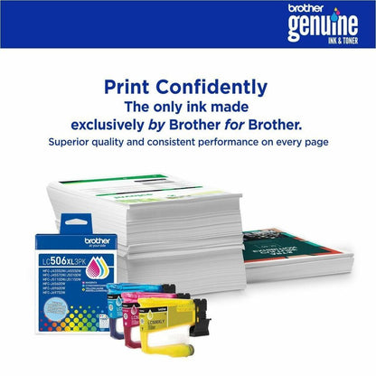 Alternate-Image5 Image for Brother Genuine LC506XXL 2PK Twin Pack of Super High Yield Black Ink Cartridges