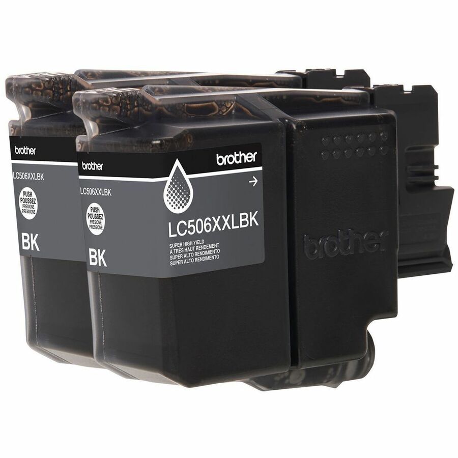 Alternate-Image2 Image for Brother Genuine LC506XXL 2PK Twin Pack of Super High Yield Black Ink Cartridges