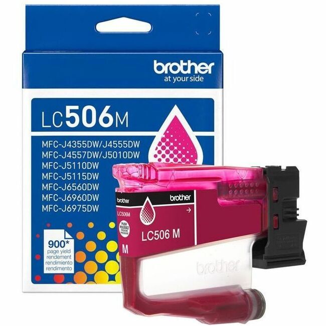 Main Image for Brother Genuine LC506M Standard Yield Magenta Ink Cartridge