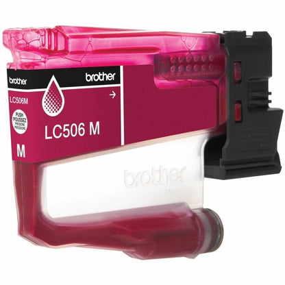 Alternate-Image2 Image for Brother Genuine LC506M Standard Yield Magenta Ink Cartridge