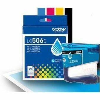 Alternate-Image2 Image for Brother Original Standard Yield Inkjet Ink Cartridge - Cyan - 1 Each