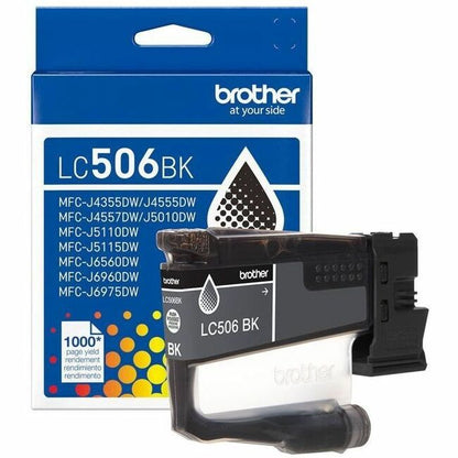 Main Image for Brother Genuine LC506BK Standard Yield Black Ink Cartridge