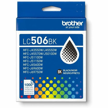 Alternate-Image1 Image for Brother Genuine LC506BK Standard Yield Black Ink Cartridge