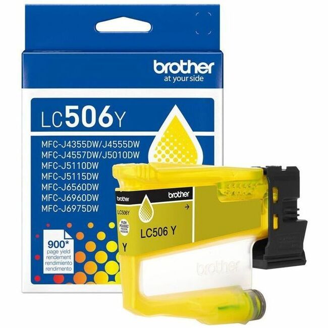 Main Image for Brother Genuine LC506Y Standard Yield Yellow Ink Cartridge