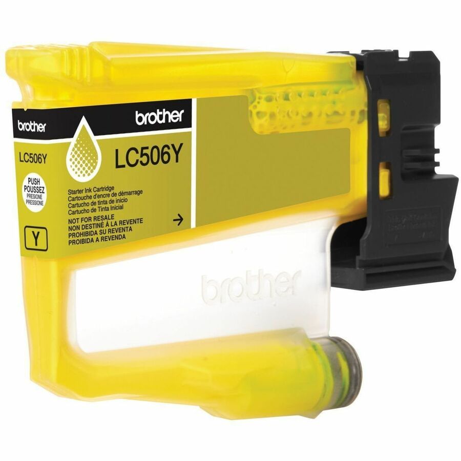 Alternate-Image2 Image for Brother Genuine LC506Y Standard Yield Yellow Ink Cartridge