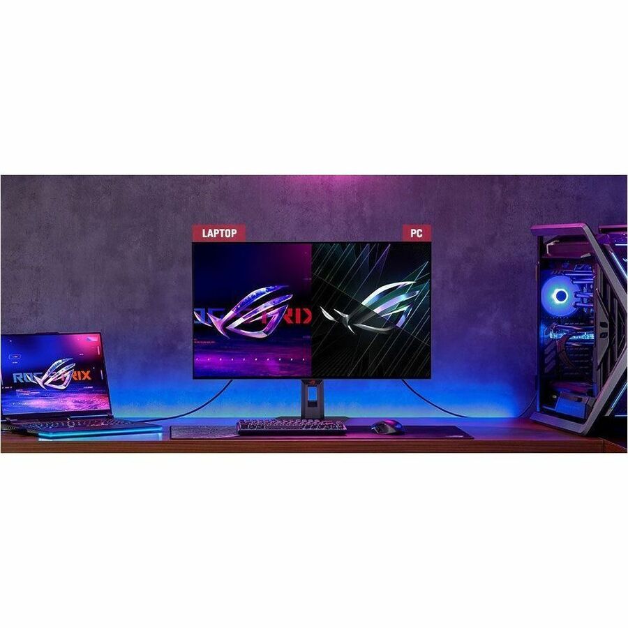 Alternate-Image2 Image for Asus ROG Strix XG32UCWMG 32" Class 4K UHD Gaming OLED Monitor - 16:9 - Black
