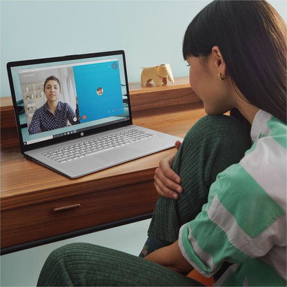 Life-Style Image for HP 17-cn3000 17-cn3083st 17.3" Notebook - Full HD - Intel N-Series i3-N305 - 8 GB - 512 GB SSD - Natural Silver