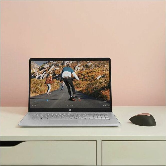 Alternate-Image3 Image for HP 17-cn3000 17-cn3003dx 17.3" Notebook - HD+ - Intel N-Series i3-N305 - 8 GB - 256 GB SSD - Natural Silver