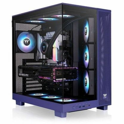 Alternate-Image1 Image for Thermaltake View 380 XL TG ARGB Future Dusk Mid Tower Chassis