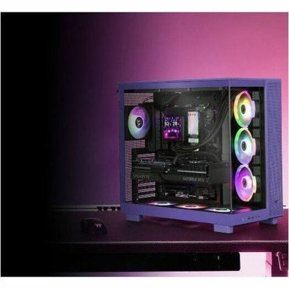 Life-Style Image for Thermaltake View 380 XL TG ARGB Future Dusk Mid Tower Chassis