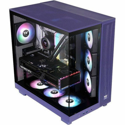 Top Image for Thermaltake View 380 XL TG ARGB Future Dusk Mid Tower Chassis