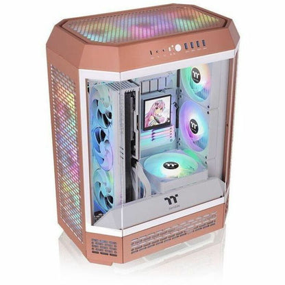 Top Image for Thermaltake The Tower 600 Mocha Mousse Mid Tower Chassis