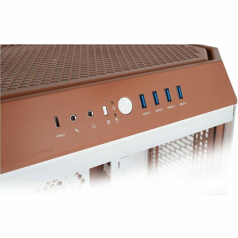 Alternate-Image7 Image for Thermaltake The Tower 600 Mocha Mousse Mid Tower Chassis