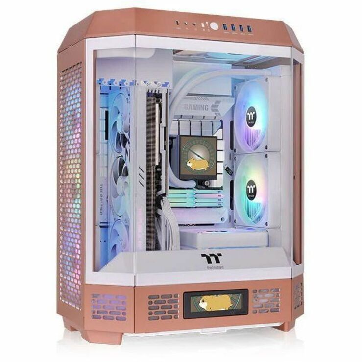Alternate-Image3 Image for Thermaltake The Tower 600 Mocha Mousse Mid Tower Chassis
