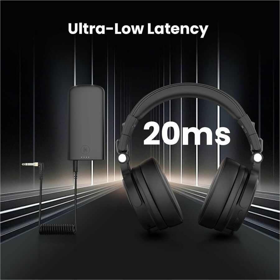 Alternate-Image10 Image for OneOdio Studio Max 1 Wireless DJ Headphones | Hi-Res Audio & Co-Branded Edition