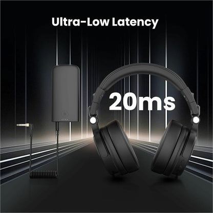 Alternate-Image10 Image for OneOdio Studio Max 1 Wireless DJ Headphones | Hi-Res Audio & Co-Branded Edition