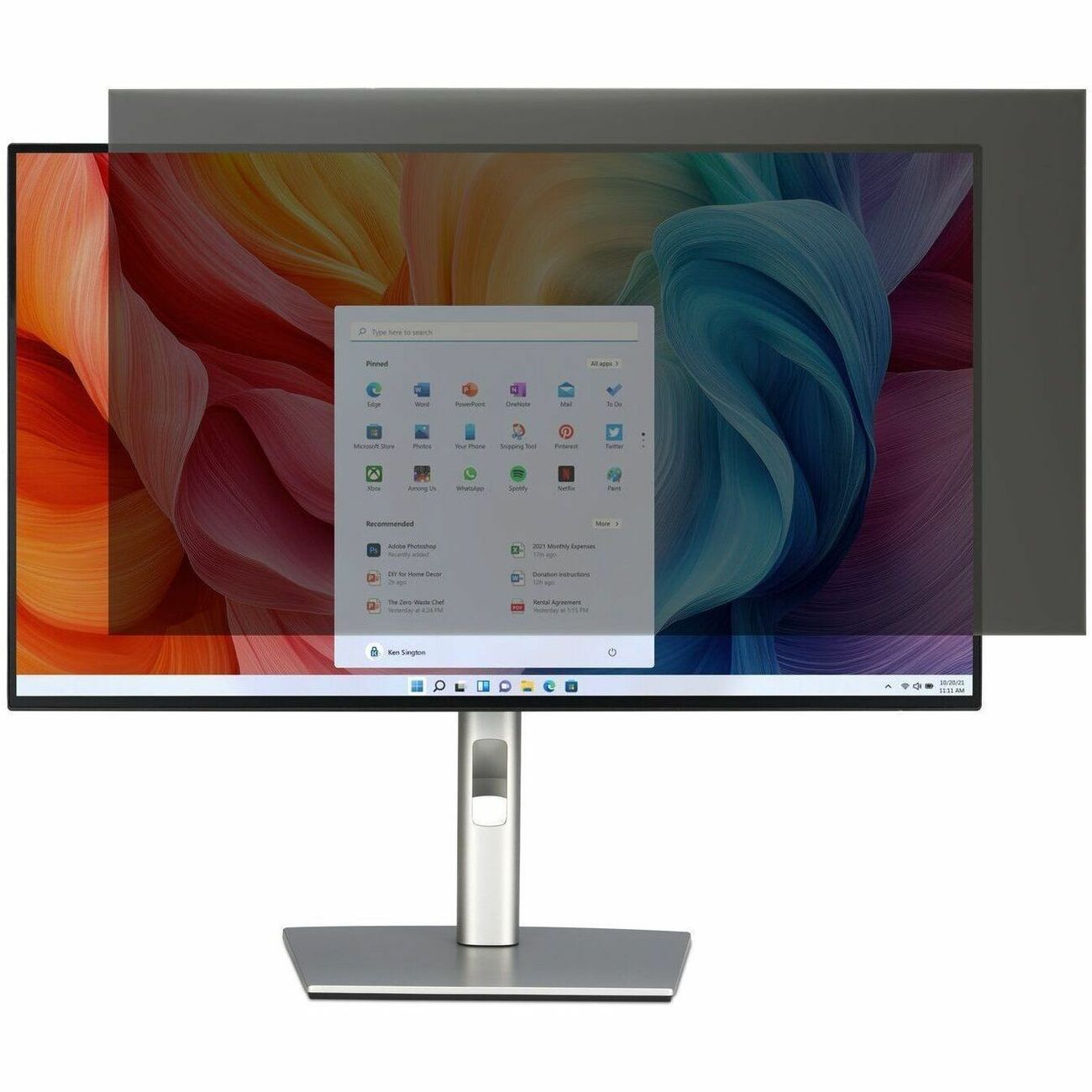 Main Image for Kensington High Clarity Privacy Screen Filter for Monitors 21.5" (16:9)